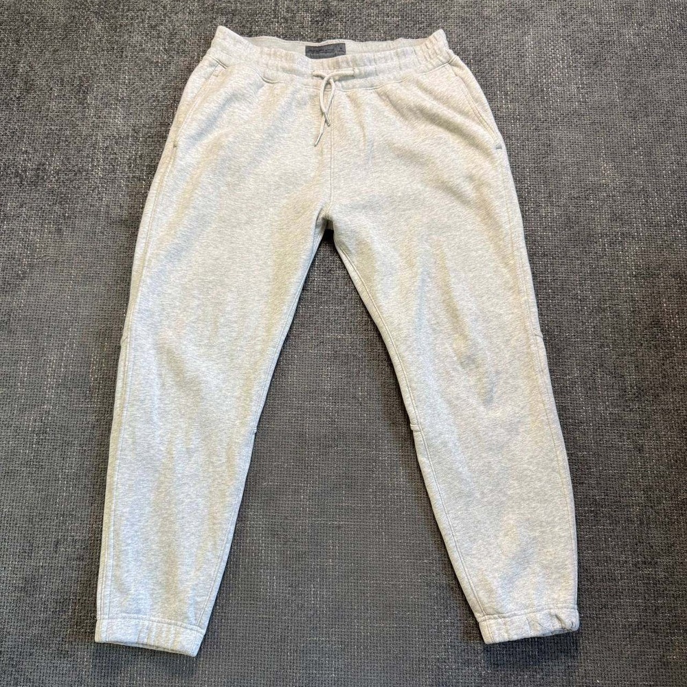 Abercrombie & Fitch Relaxed Joggers Mens M Grey Soft A&F Essentials Sweatpants
